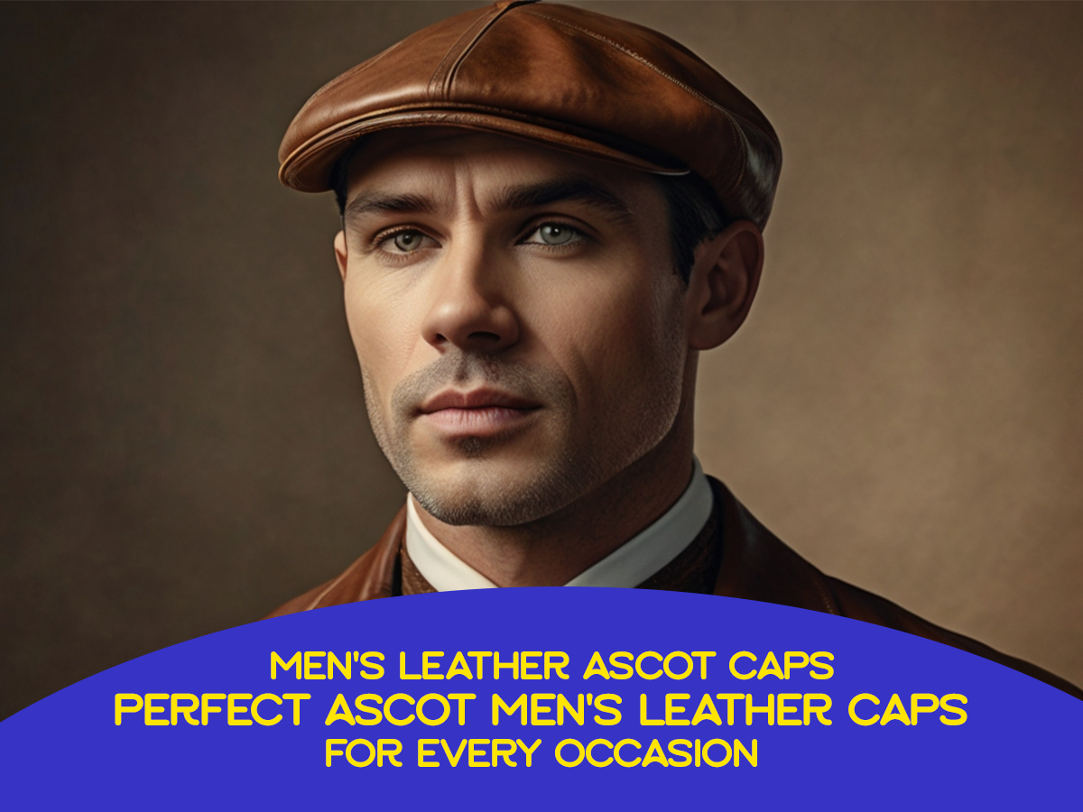 Men's Leather Ascot Caps: Perfect Men's Leather Ascot Caps for Every O ...