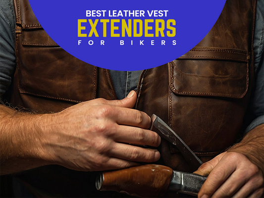 Best Leather Vest Extenders for Bikers