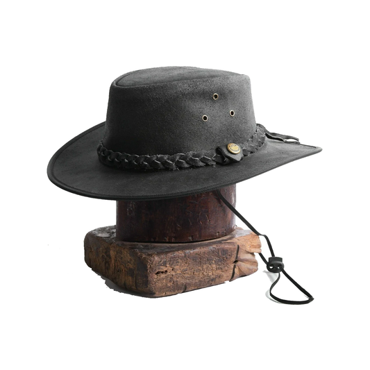 Australian Western Cowboy Distressed Vintage Hat