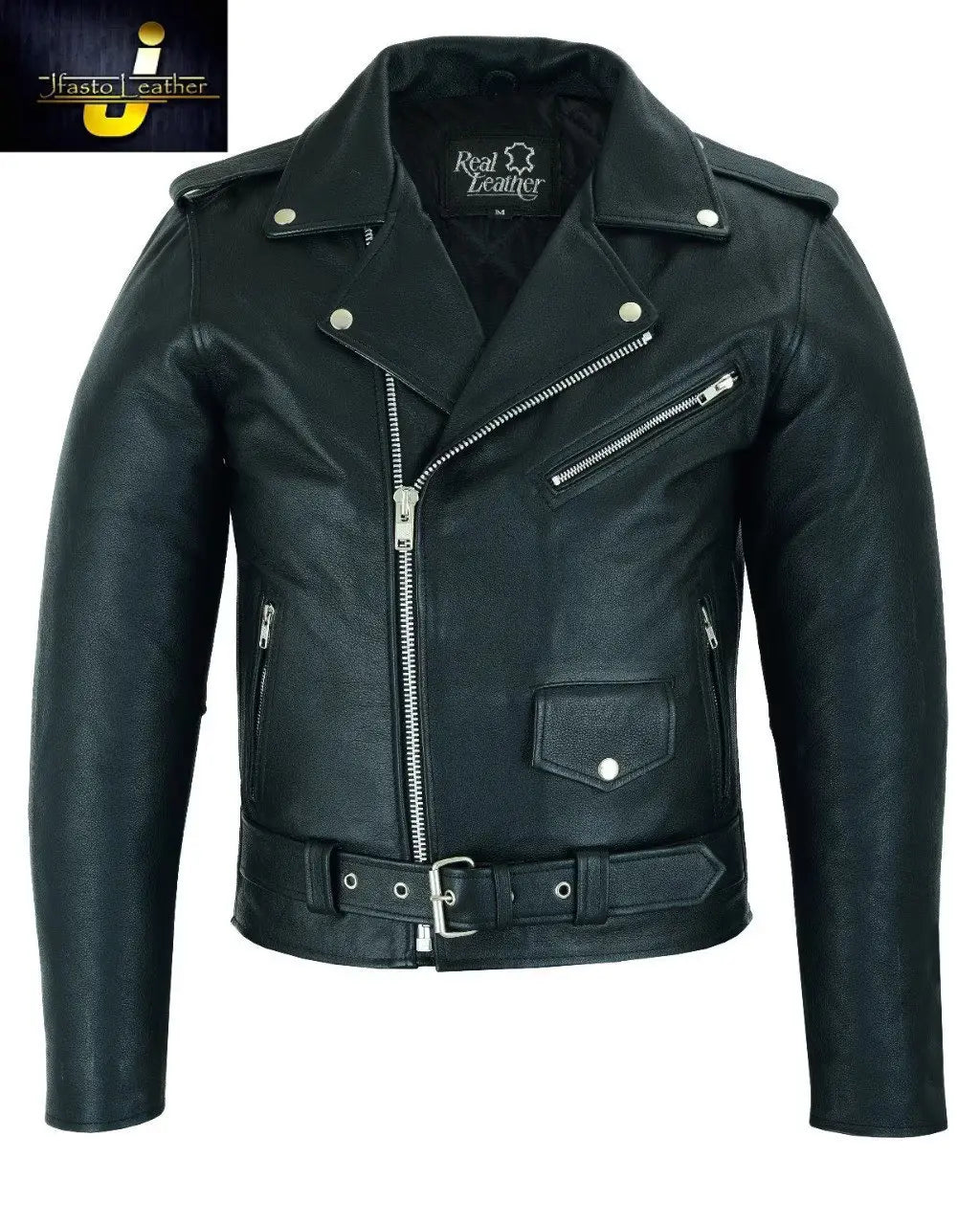 Iconic Marlon Brando Jacket - Vintage Motorcycle Style, Men's Leather Biker Jacket, Timeless Rebel Fashion Statement Perfect