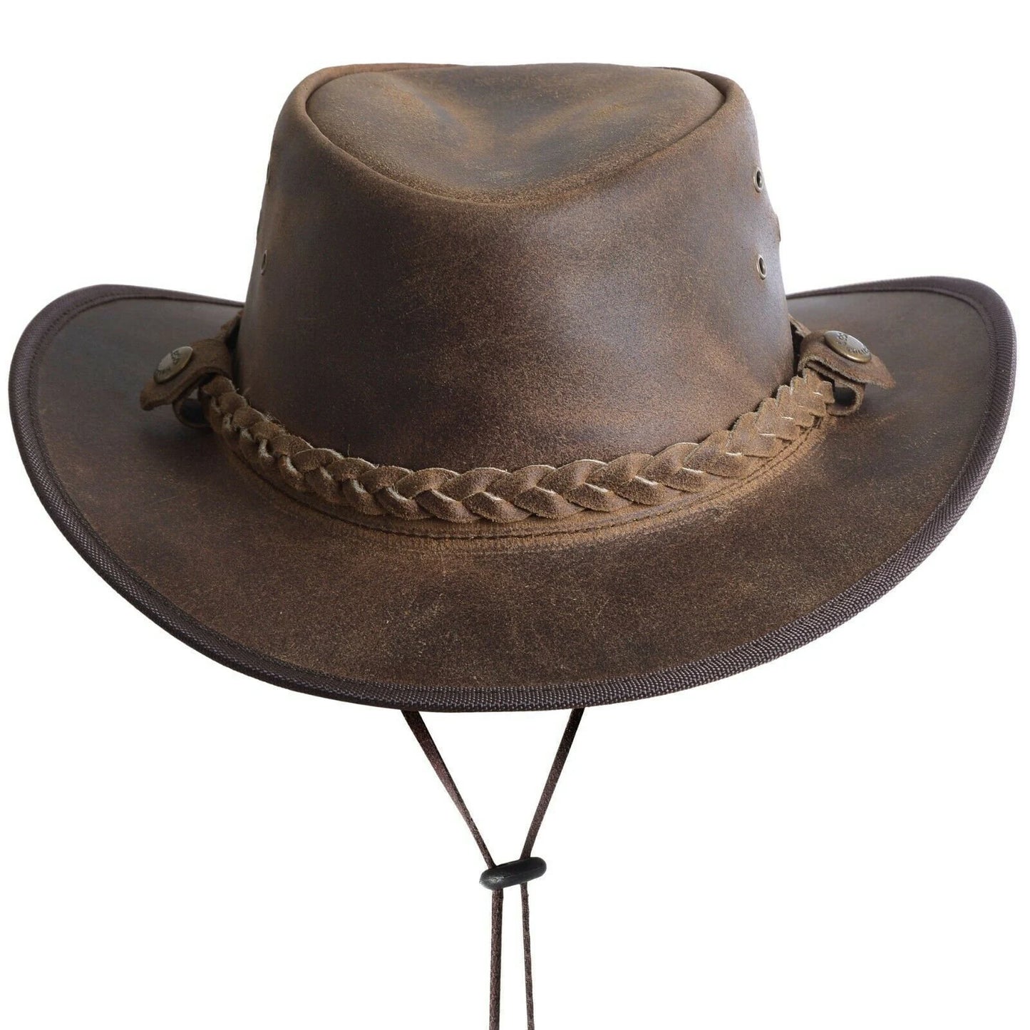 Vintage Crazy Cowboy Hat - Retro Rodeo Fashion, Distressed Western Style, Unique Wide Brim Cowgirl Hat with Character