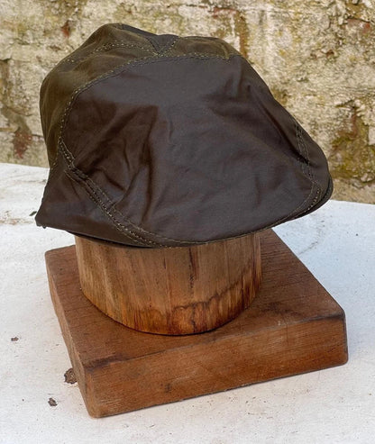 Real Genuine Leather Ivy Cap Distressed Leather Gatsby Newsboy Brown Flat Cap/ Hat