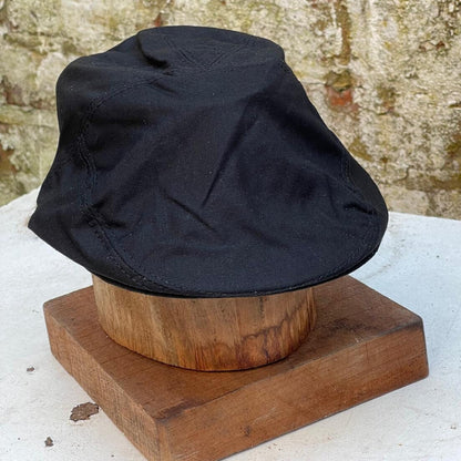 Men's flat cap cotton wax black man genuine peaky ivy newsboy cap